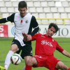 Carlos Gutiérrez durante un partido de la pasada temporada con el Burgos.-RAÚL G. OCHA