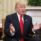Donald Trump, en el Despacho Oval, el pasado 10 de noviembre.-AP / PABLO MARTÍNEZ MONSIVAIS