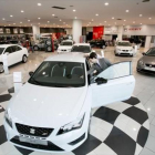 Concesionario de la firma automovilística Seat en Barcelona.-FERRAN NADEU