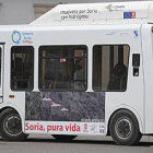 El autobús de hidrógeno del proyecto Hychain. / FERNANDO SANTIAGO-