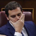 Albert Rivera, en el debate de investidura.-EFE / JUAN CARLOS HIDALGO