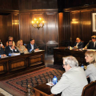 El Pleno ordinario de septiembre del Ayuntamiento de Soria, que se prolongó dos horas y media, marcó el inicio del curso político y de la legislatura.-VALENTÍN GUISANDE