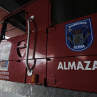 Camión del parque de bomberos de Almazán. HDS