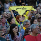 Manifestación independentista en Barcelona en rechazo a la sentencia del 1-O.-DAVID ZORRAKINO (EUROPA PRESS)
