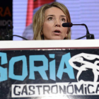 La consejera Alicia García ayer en la apertura del congreso.-ÁLVARO MARTÍNEZ