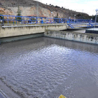 La actual depuradora de aguas residuales de Soria. / VALENTÍN GUISANDE-