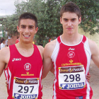 Saúl Martínez, a la derecha de la imagen, debuta hoy en Lille.-