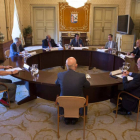 El alcalde de Salamanca, Alfonso Fernández Mañueco, preside la reunión constitutiva del Consejo del Diálogo Social de la ciudad de Salamanca.-Ical