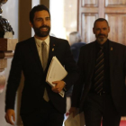 El presidente del Parlament, Roger Torrent.-ALBERT BERTRAN