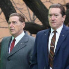 Al Pacino y Robert de Niro, en la nueva película de Martin Scorsese, ’El irlandés’, para Netflix.-