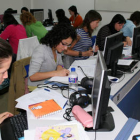 Laboratorios de Traducción en el campus Duques de Soria. / ÚRSULA SIERRA-