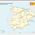 Mapa del Plan Extraordinario de Inversión en Carreteras.-HDS