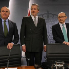 Montoro, de Guindos y de Vigo.-JUAN MANUEL PRATS