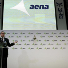 El presidente de Aena, José Manuel Vargas, en un acto en febrero del 2015-JOSÉ LUIS ROCA