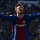Messi, en el clásico del Bernabéu.-AFP / CURTO DE LA TORRE