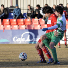 Al Numancia B le faltó el gol ante el Virgen del Camino.-DIEGO MAYOR