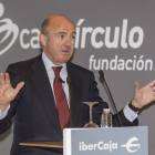 El ministro de Economía, Industria y Competitividad, Luis de Guindos-SANTI OTERO (EFE)