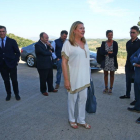 Del Olmo a su llegada a la constitución del comité de seguimiento del Plan de Dinamización Económica Municipios.-ICAL