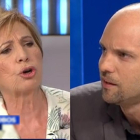 Celia Villalobos y Oriol Alsina-EL PERIÓDICO