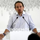 El candidato de Podemos a las generales, Pablo Iglesias, en una foto de archivo.-DAVID CASTRO