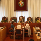 La sala de plenos del Ayuntamiento de Badalona.-AYUNTAMIENTO DE BADALONA