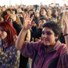 La convocatoria de huelga de los colectivos feministas ha generado rechazo en algunos estamentos de las sociedad española.-EMILIO NARANJO (EFE)