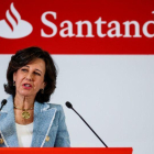 La presidenta de Banco Santander, Ana Botín, en una imagen de archivo.-JUAN MEDINA (REUTERS)