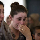 Una joven yazidí, comunidad considerada hereje por el Estado Islámico.-