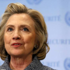 Hillary Clinton, el pasado 10 de marzo, en una rueda de prensa en Nueva York.-Foto: REUTERS / MIKE SEGAR