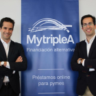 Los hermanos Jorge y Sergio Antón, impulsores de MytripleA.-