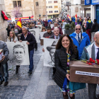 Homenaje en Soria a los exhumados en la 'fosa de los maestros'.-HDS