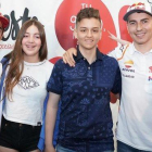 Marc Márquez, Lucia Ortego, Robert Juárez y Jorge Lorenzo, unidos alrededor de la Fundación Pequeño Deseo.-HONDA / ALEJANDRO CERESUELA