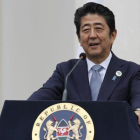 Shinzo Abe, primer ministro de Japón.-DAI KUROKAWA