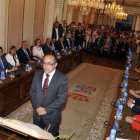 Rey promete su cargo en el pleno de la constitución de la Diputación-V. G.