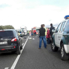 La Carretera, cortada en el lugar de los hechos.-D. S.