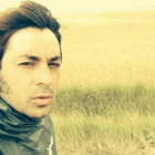 Xavi Robert en el Camino de Santiago.-