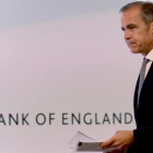 El gobernador del Banco de Inglaterra, Mark Carney.-REUTERS