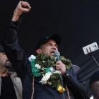 El líder opositor bolivinao Luis Fernando Camacho.-AP