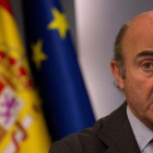Luis de Guindos, durante su época como ministro de Economía.-SERGIO PEREZ