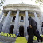 Acto de presentación de la salida a bolsa de Bankia, en el 2011.-ARCHIVO /DAVID CASTRO