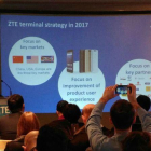 ZTE ha anunciado en la jornada previa al Mobile World Congress 2017 de Barcelona el Gigabit Phone.-