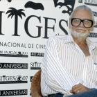 El director neoyorquino George A. Romero, durante su visita al Festival de Sitges en el 2007.-