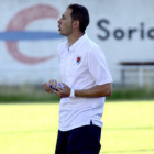 Pablo Machín reconoce la falta de gol del Numancia-