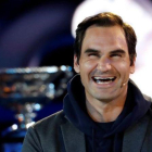 Roger Federer, en el sorteo del Abierto de Australia.-REUTERS / KIM KYUNG-HOON
