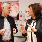 El secretario general de UGT en Castilla y León, Agustín Prieto, presenta los detalles del séptimo Congreso del sindicato, que se celebra el 1 y 2 de abril en Valladolid-ICAL