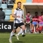 Iván Calero, durante un partido con el Salamanca esta última temporada.-La Gaceta de Salamanca
