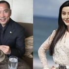 El millonario disidente Guo Wengui y la actriz acusada Fan Bing Bing.-EL PERIÓDICO