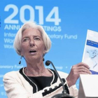 La directora gerente del FMI, Christine Lagarde, en Washington.-Foto: AP/ J. SCOTT APPLEWHITE