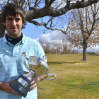 Daniel Berná con el título de Copa del Rey amateur-