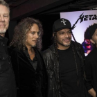 James Hetfield, Kirk Hammett, Robert Trujillo y Lars Ulrich, de Metallica.-AP / VIANNEY LE CAER